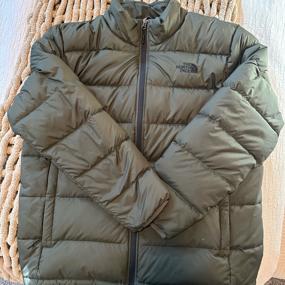 The North Face Green Puffer Jacket